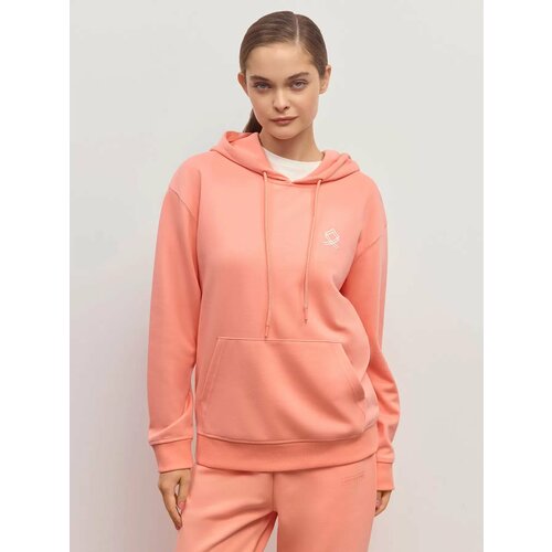 фото Худи just clothes, размер m, , коралловый