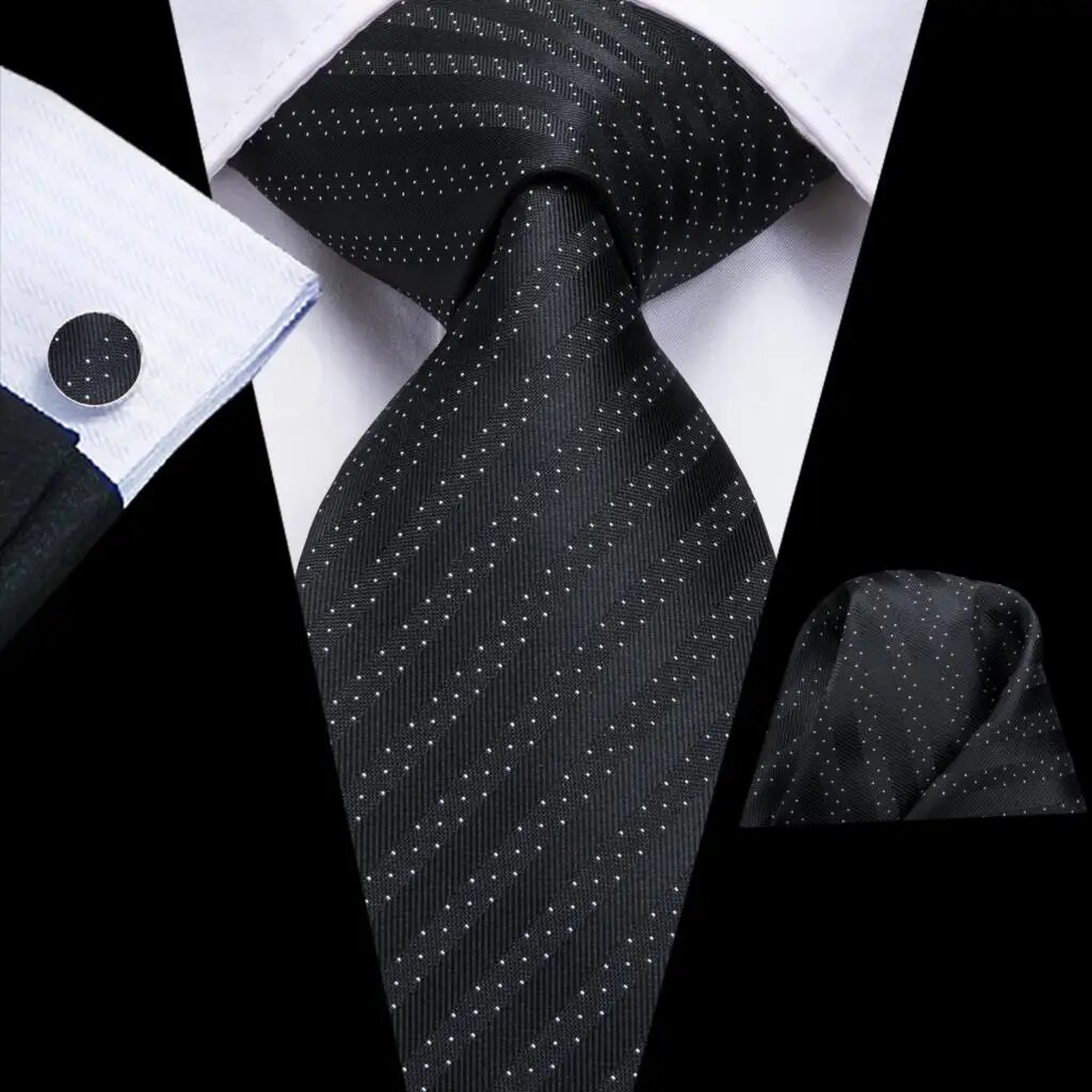 Галстук Hi-Tie, черный