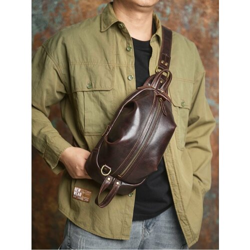 Сумка кросс-боди NASVA, светло-коричневый