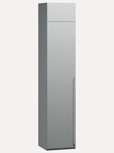 Изображение товара Шкаф распашной Лорена Бест-1 с антресолью Серый Камень для одежды однодверный 60*260*50