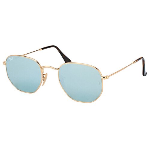 Очки Ray-Ban 3548 RB 001/30 Hexagonal Flat Lenses