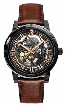 Наручные часы PIERRE LANNIER Automatic 320D434, черный, коричневый