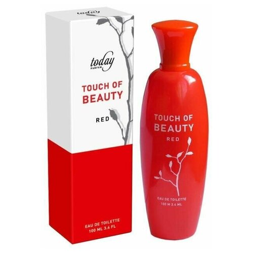 Туалетная вода женская Touch of Beauty Red, 100 мл туалетная вода женская touch of beauty cherry 100 мл delta parfum 6881802