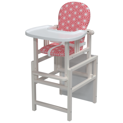 Стульчик для кормления Чебурашка розовый детский стол для чтения из массива дерева учебный стол детский сад спинка стула сменный низкий стул умный боковой стол