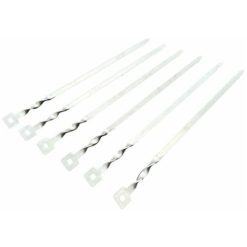 Шампур крученый Лофт из нерж. стали толщиной 2мм