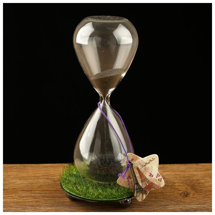 Песочные часы "Елисейские поля", магнитные, сувенирные, 8 х 16 см