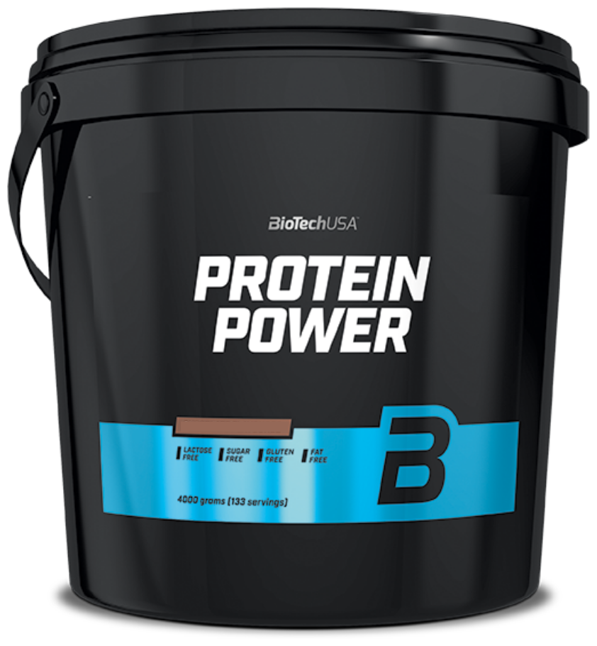 Протеин BioTechUSA Protein Power, 4000 гр., клубника-банан
