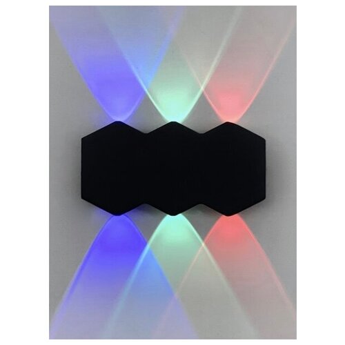 Светильник Elegant SPF-9897 BLACK/черный 6W мульти цвет свечения 160*80*35 mm