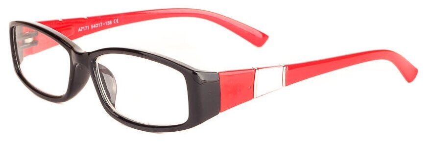 Готовые очки для зрения красные с диоптриями -5.00 футляр