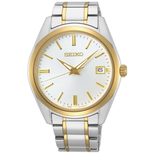 Наручные часы SEIKO, серебряный, золотой