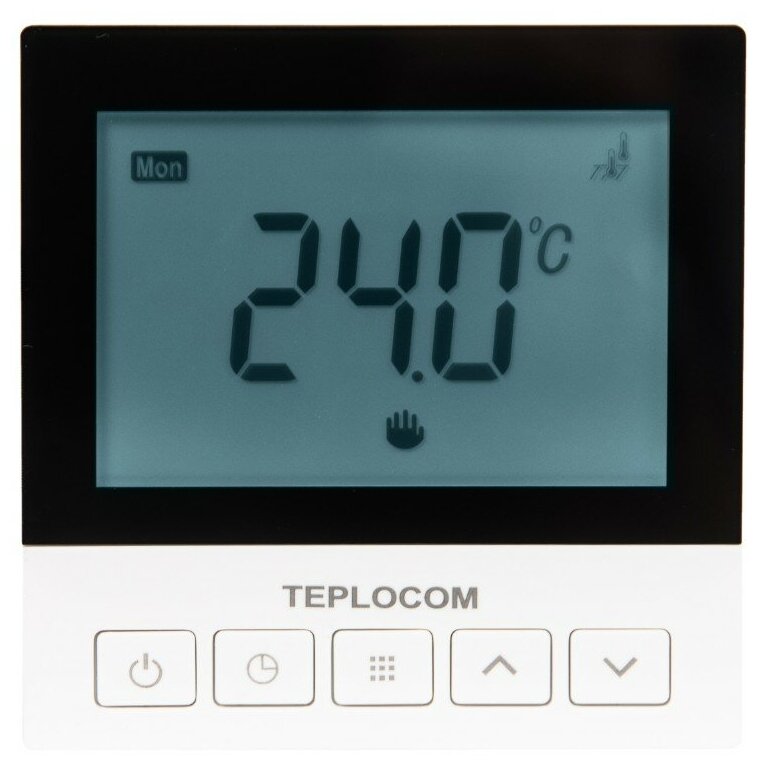 Встраиваемый программируемый термостат для электрического тёплого пола TEPLOCOM TSF-Prog-220/16A - фотография № 3