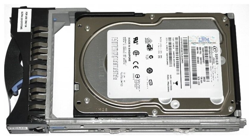 Жесткий диск HDD IBM 450Gb (U300/15000/16Mb) DP 3,5 [42D0562]