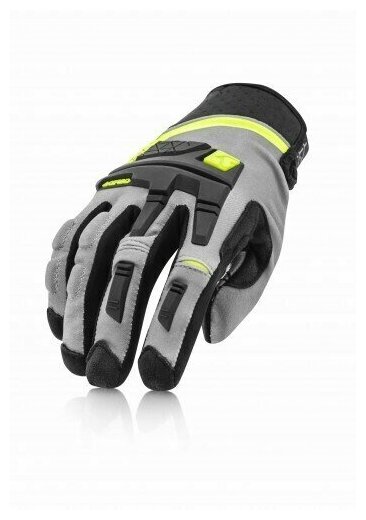 Мотоперчатки Кроссовые Эндуро Acerbis X-ENDURO CE Black/Yellow, XXL