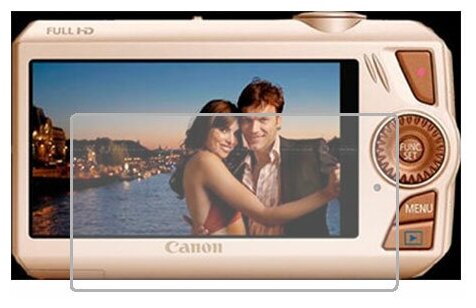 Canon PowerShot SD4500 IS - Digital IXUS 1000 HS - IXY 50S защитный экран для фотоаппарата Гидрогель Прозрачный (Силикон)