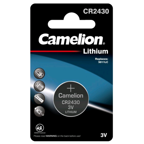 Элемент питания Camelion CR2430 3v литиевая