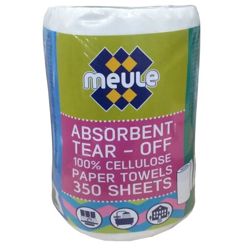 Meule Бумажные полотенца отрывые 20*20 см 350 шт в рулоне