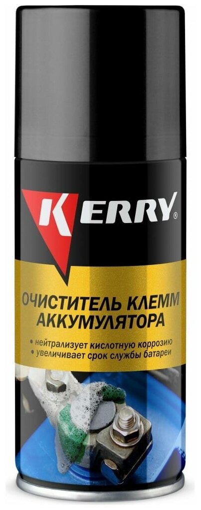 Очиститель Клемм Аккумулятора 210 Мл Kerry Kr958 Kerry арт. KR958