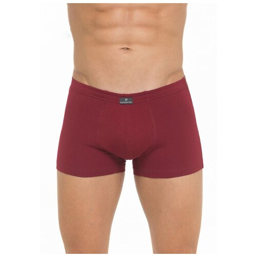 фото Трусы боксеры (шорты) pantelemone pmh-1053, размер 46, бордовый (бордовый)