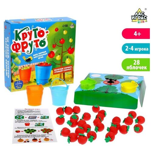 Лас Играс KIDS Моя первая настольная игра «Круто-фруто»