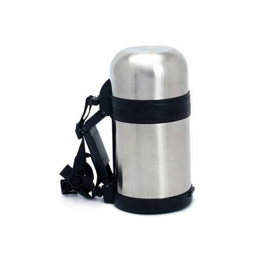 Термос 1 л с кнопкой 