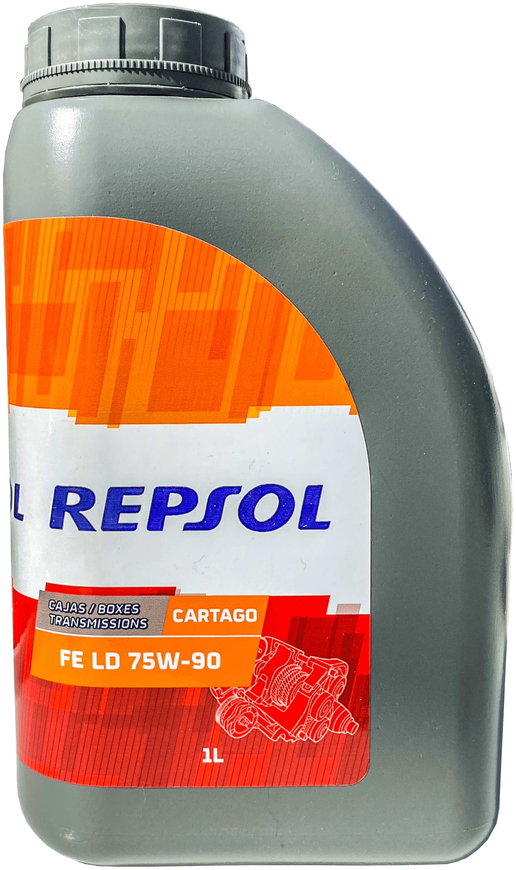 масло REPSOL CARTAGO CAJAS FE LD 75w90 GL-4/GL-5 1л син.