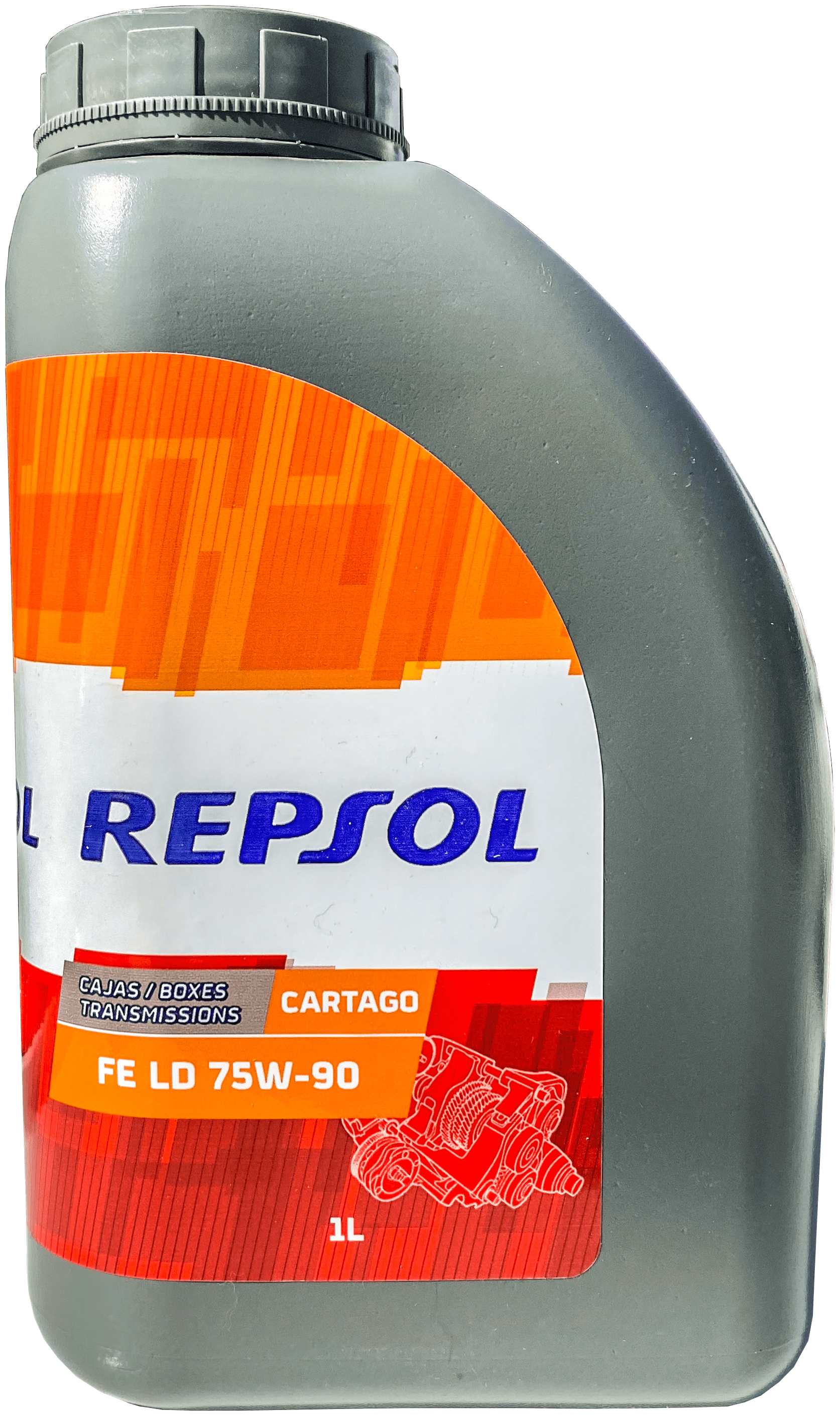 Масло трансмиссионное Repsol Cartago FE LD 75W90 1 л