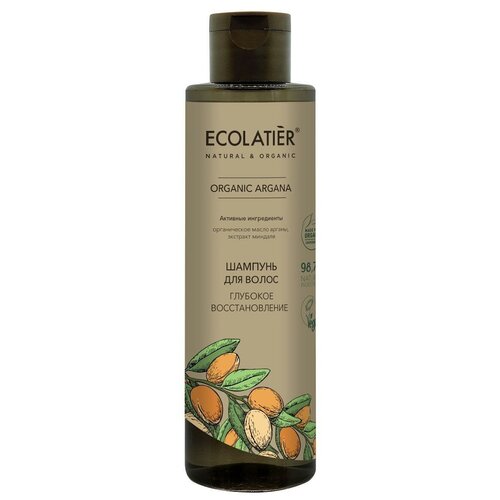 Купить Ecolatier GREEN Шампунь для волос Глубокое восстановление Серия ORGANIC ARGANA, 250 мл
