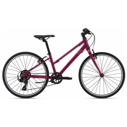 Велосипед Giant Alight 24 (2021) Фиолетовый велосипед дорожный туристический liv alight 3 city 2021