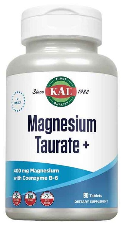 Таблетки KAL Magnesium Taurate+