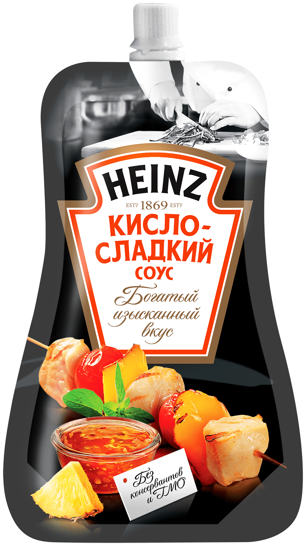 Соус Heinz Кисло-сладкий дой-пак, 230 г