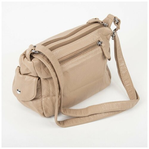 фото Сумка женская guecca (dolphin) 6621 светло-бежевая guecca dolphin