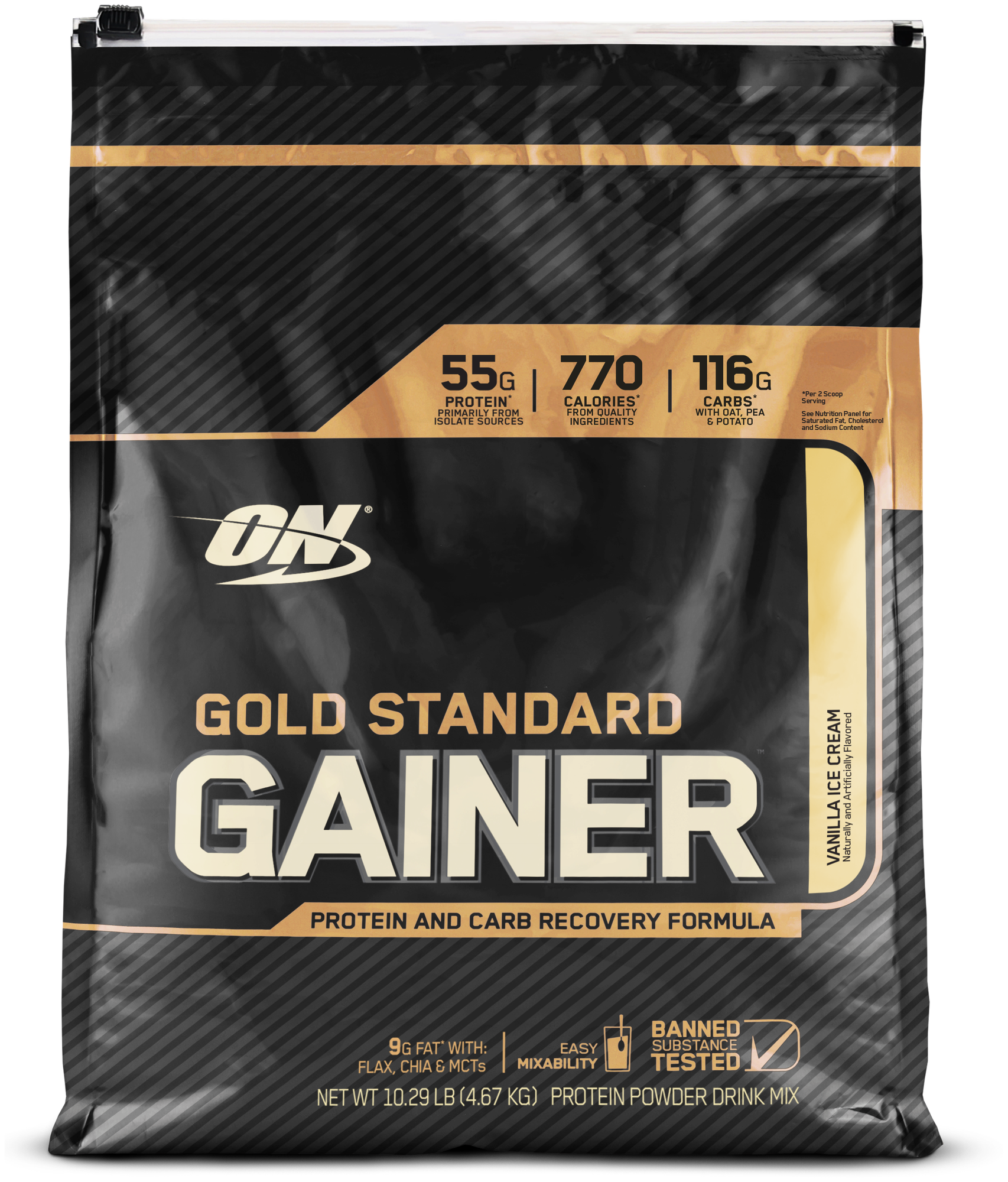 Optimum Nutrition Gold Standard Gainer (4,54 кг) Ваниль