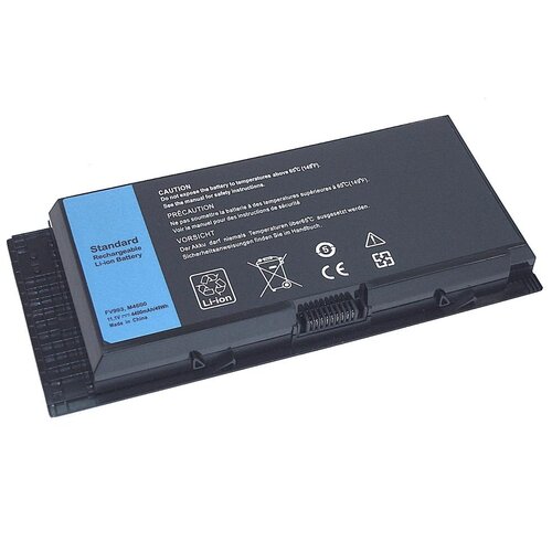 Аккумуляторная батарея для ноутбука Dell M4600 11.1V 5200mAh черная OEM quadro 3000m q3000m q3000 ddr5 2gb video graphics card with x bracket n12e q1 a1 for dell m6600 m6700 m6800 hp 8740w 8760w 8770w
