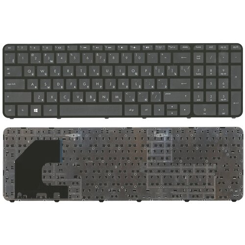 Клавиатура для ноутбука HP Pavilion SleekBook 15 черная с рамкой 1020₽