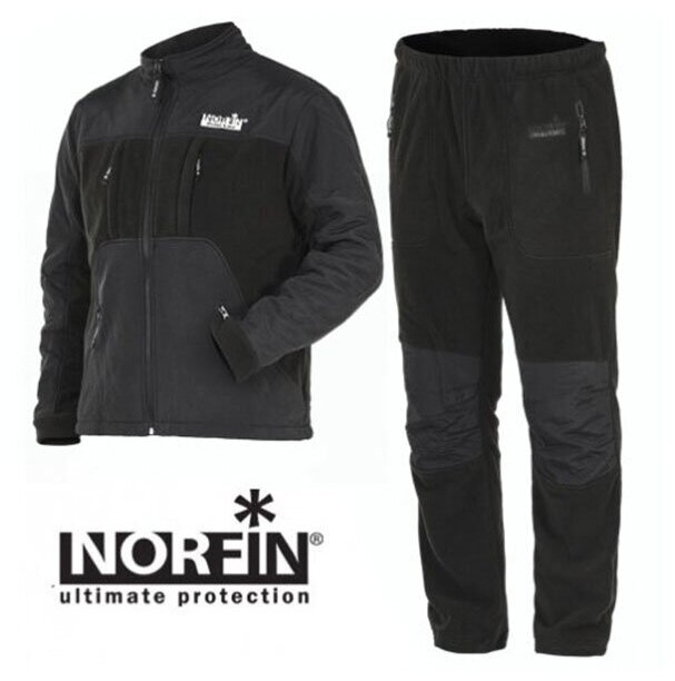 Костюм флисовый Norfin POLAR LINE 2 GRAY р. L (337103-L)