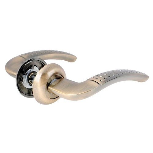 Ручка дверная межкомнатная `чибис` гелиос, раздельная