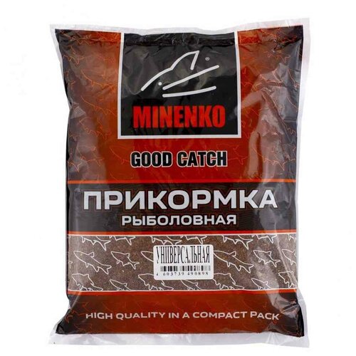 фото Прикормка minenko good catch, универсальная, 700 гр.