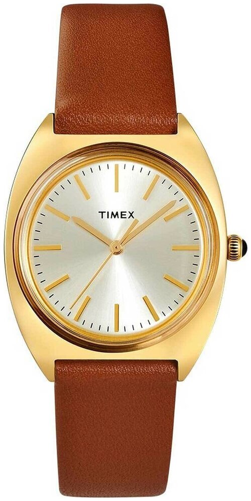 Наручные часы TIMEX Milano, бежевый, золотой