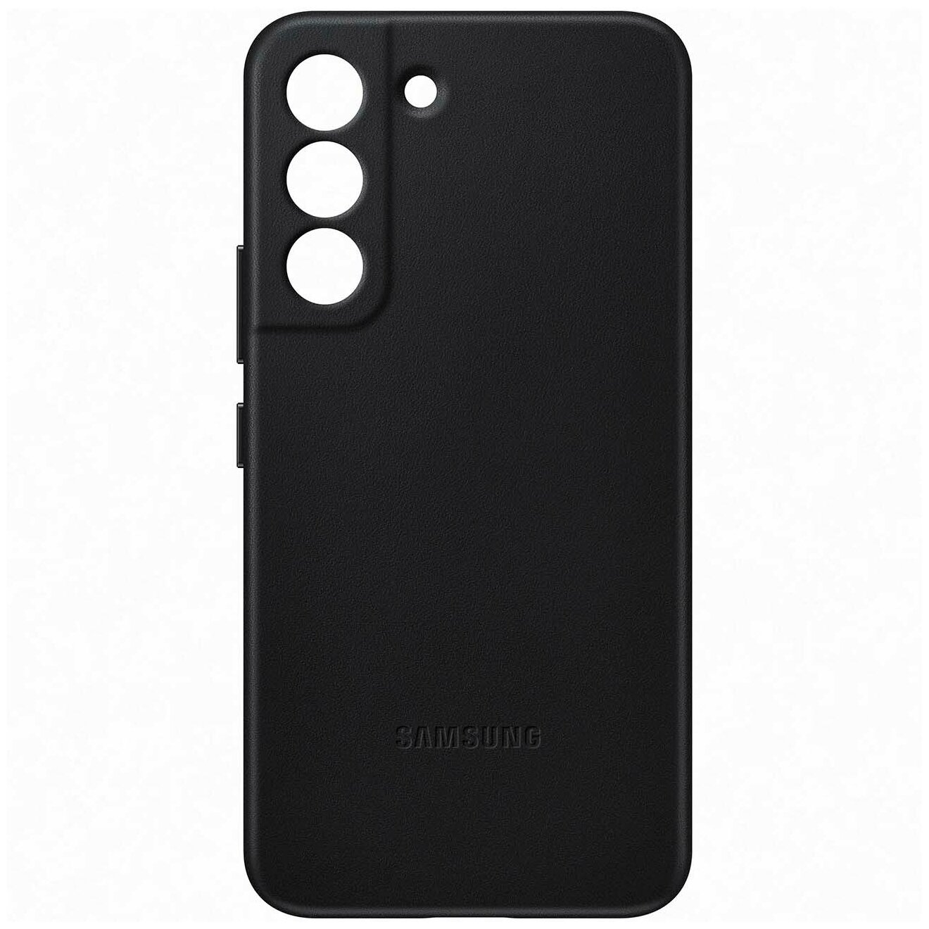 Чехол Samsung Leather Cover S22 черный (EF-VS901)