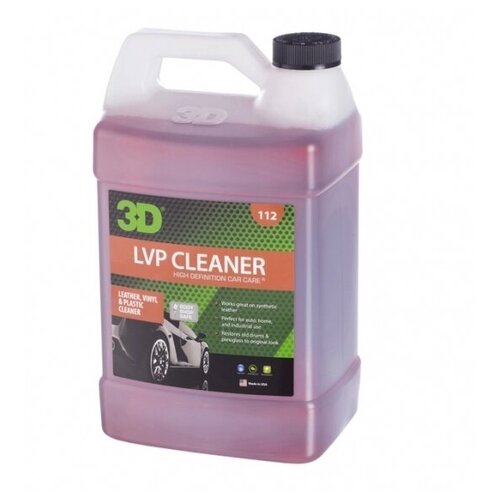 Органический очиститель для салона с обезжиривающим эффектом LVP Cleaner 3.785л 112G01 3D