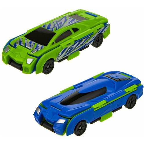 Машинка автовывернушка 1TOY Transcar Double Раптор - Шарк машинка 1 toy раптор 1toy transcar double – шарк 8 см блистер