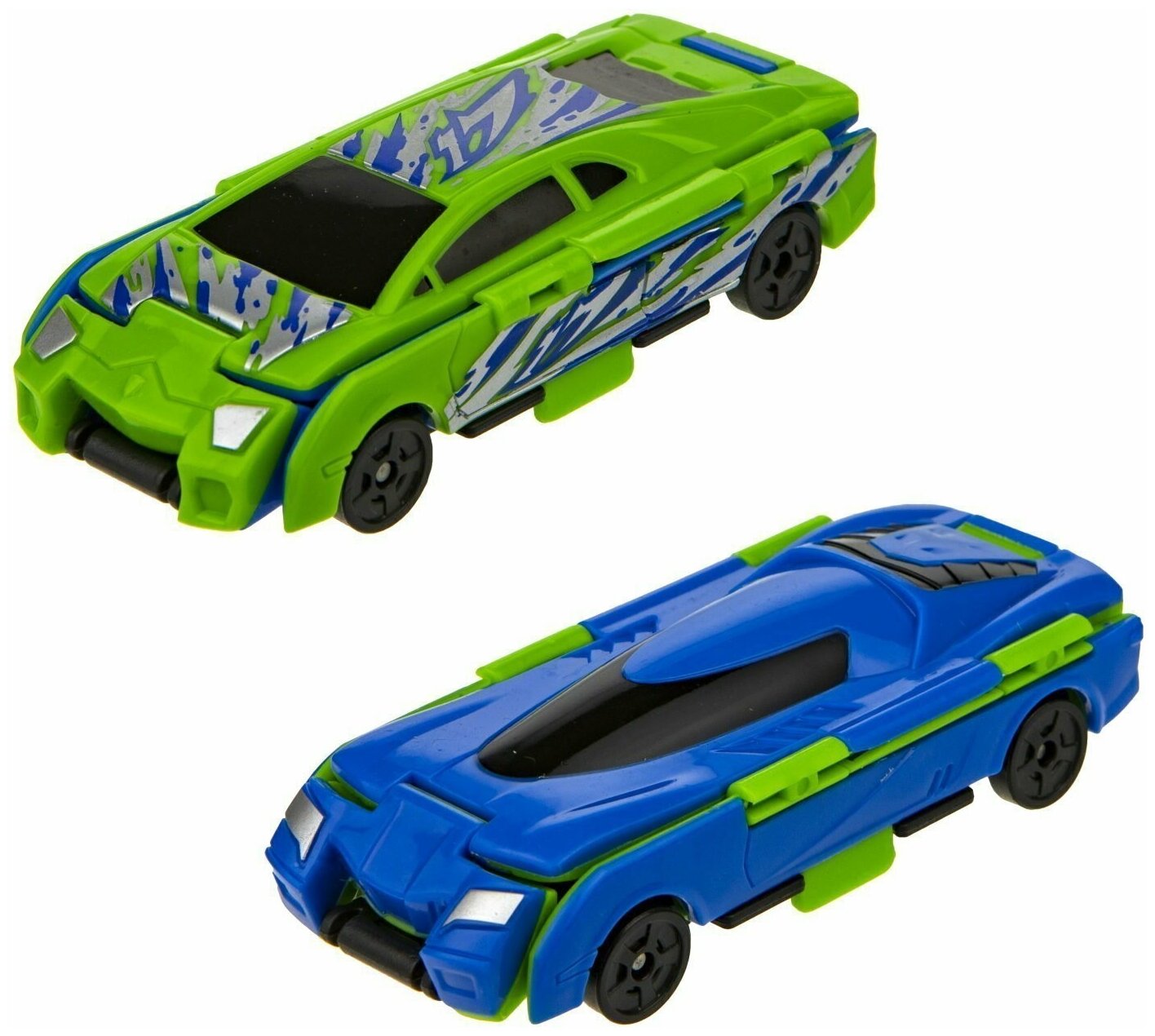 Машинка автовывернушка 1TOY Transcar Double Раптор - Шарк