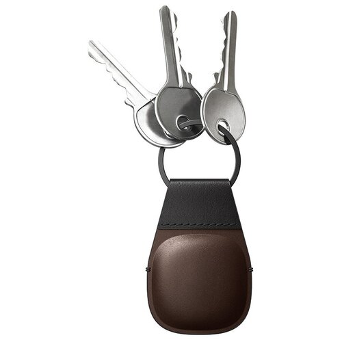 Брелок Nomad Leather Keychain для трекера AirTag Коричневый