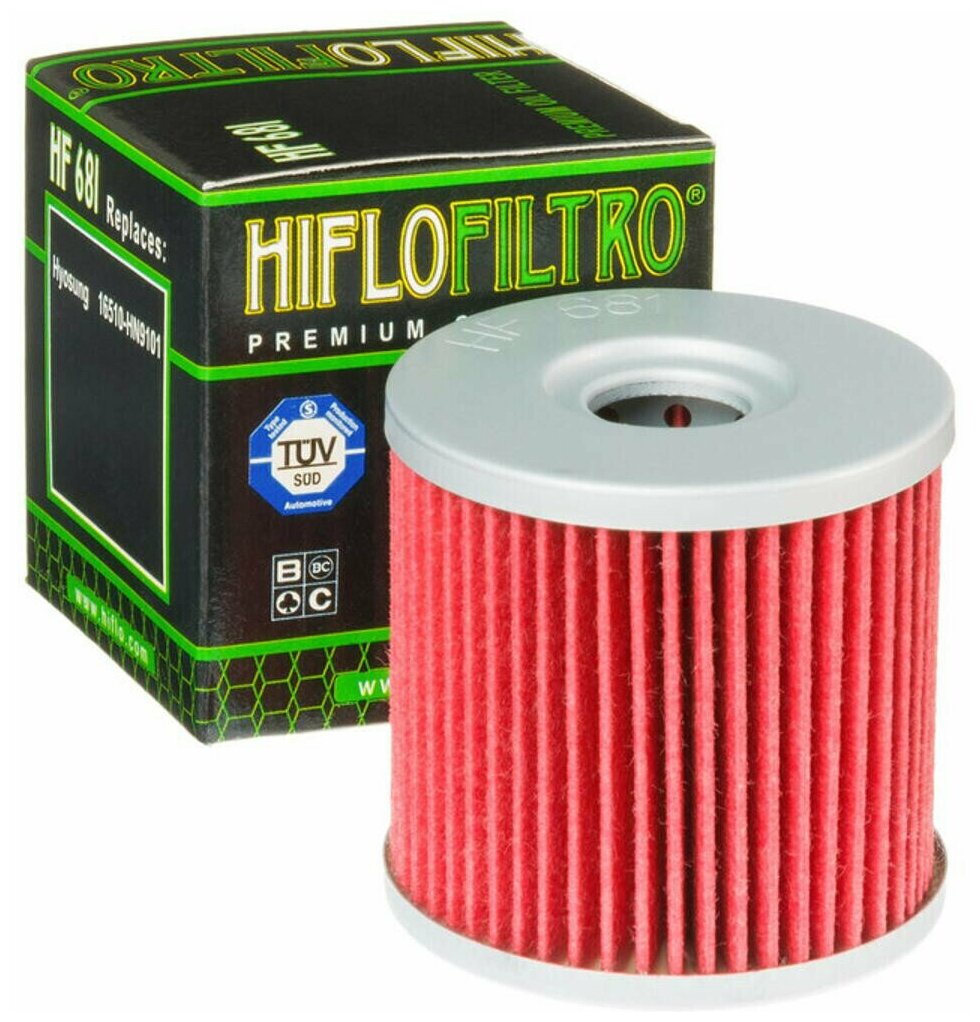 HF681 HIFLOFILTRO Фильтр масляный мото