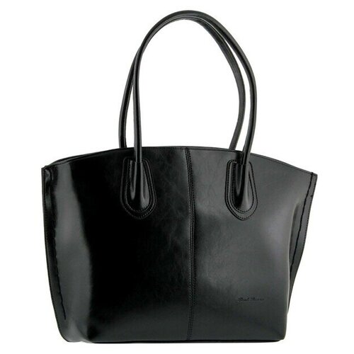 Сумка кожаная черная для А4 Paul Danny 70139-9j