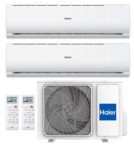 Комплекты (Готовые решения) Haier AS09TS5HRA-M + AS12TS4HRA-M / 2U50S2SM1FA