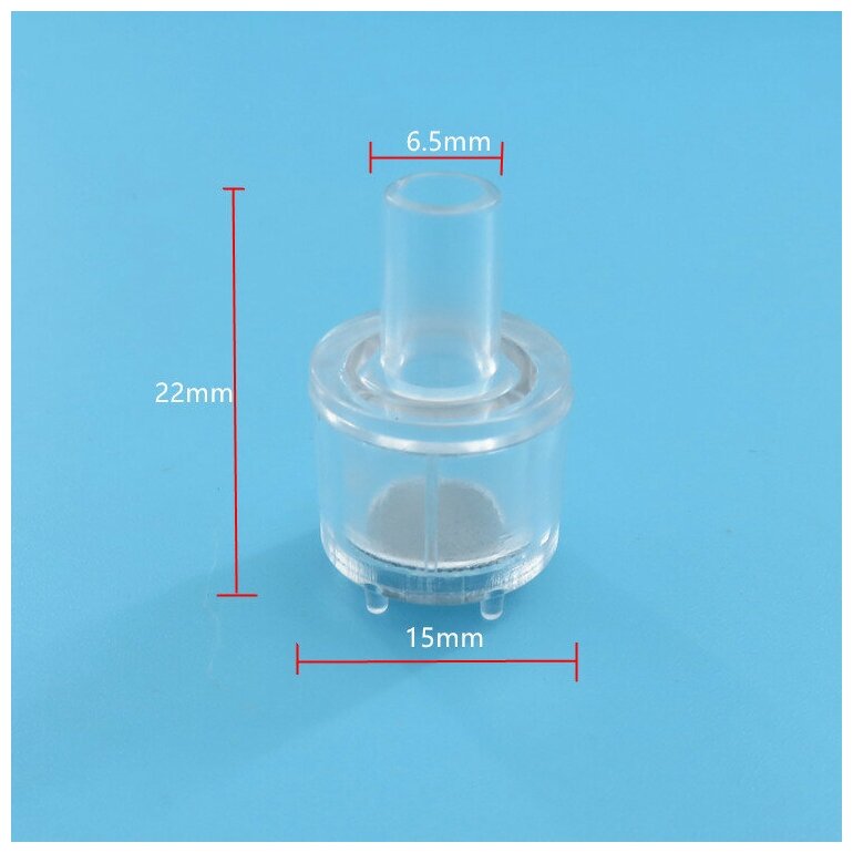 Фильтр для химии в бачок пенной насадки, 4шт. Диаметр 6,5мм - фотография № 3