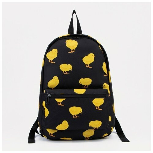 фото Рюкзак на молнии, цвет чёрный нет бренда