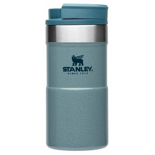 Термостакан Stanley Classic Neverleak 0,25L (10-09856-009) голубая