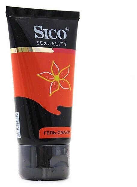 Гель-смазка Sico Sexuality, 65 г, 50 мл, ваниль, туба — фото 1